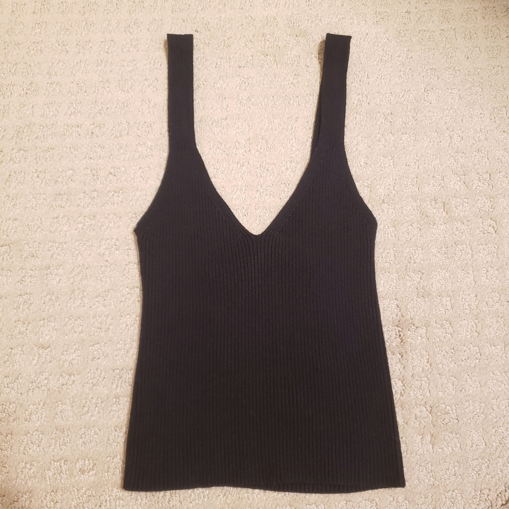 Sweater Tank Top